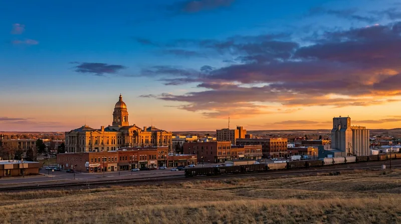 Cheyenne skyline representing Wyoming business opportunities